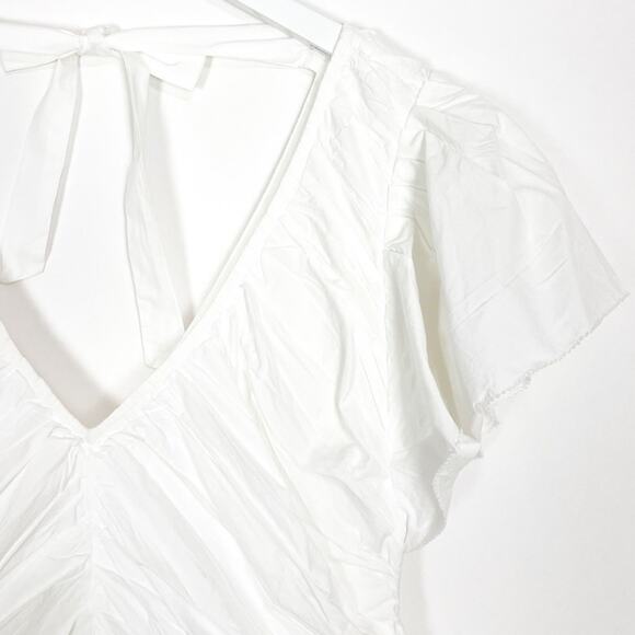 Anthropologie Love The Label Ruffled Mini Dress - Picture 6 of 16